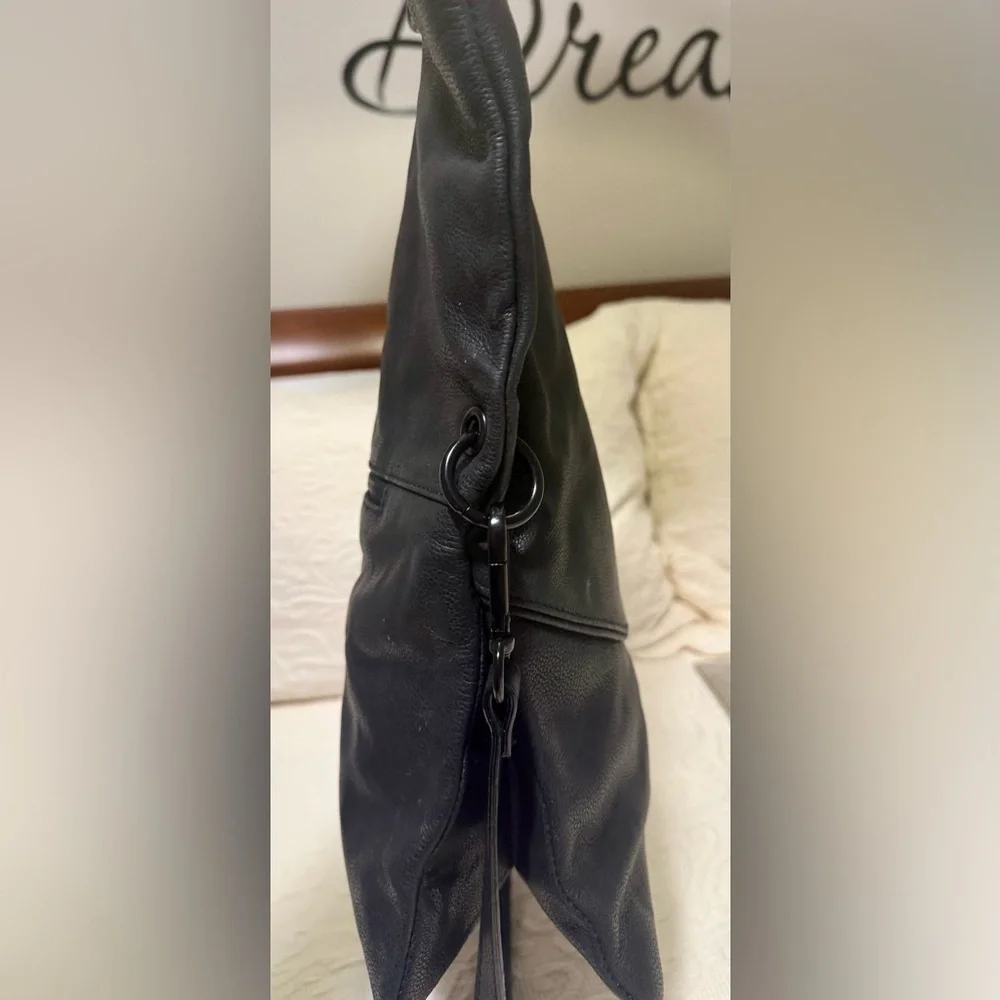 Gently Used Elliot Lucca Black Leather Women's Bag